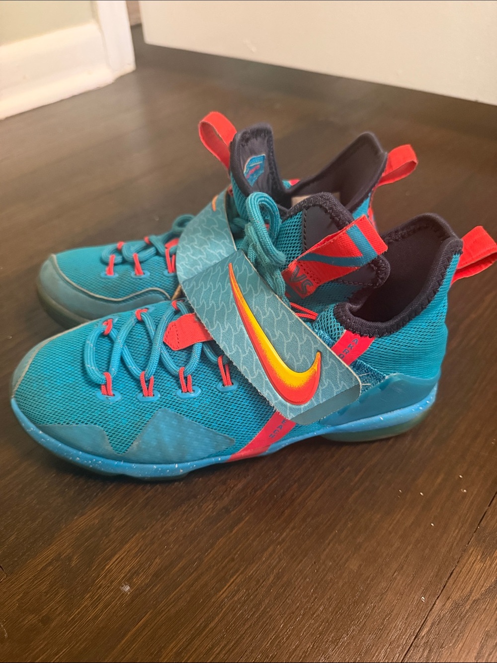 Nike Kids' Nike LeBron 14 basketball shoes